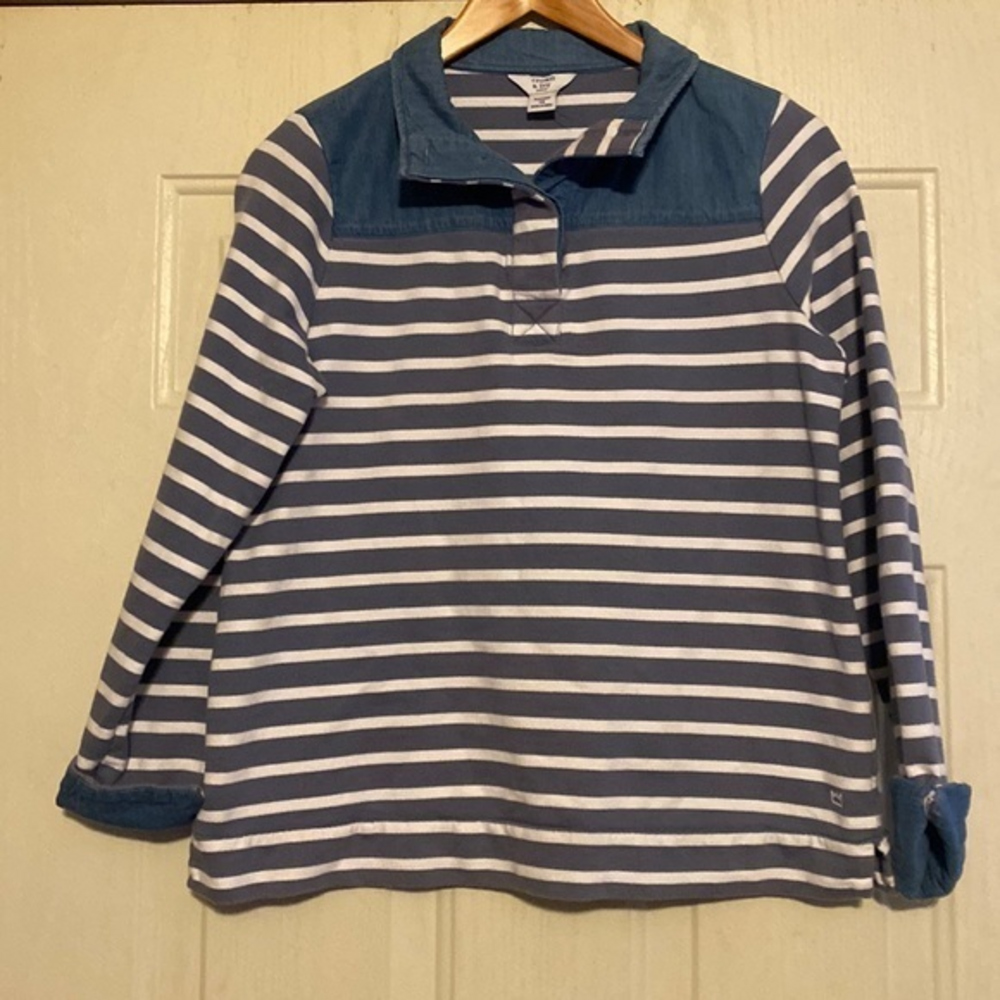 Crown & Ivy Harper striped top